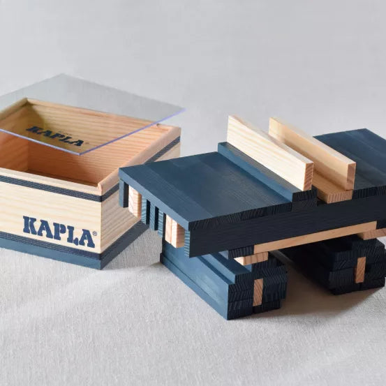 KAPLA 40 Squares (Dark Blue)