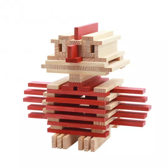 KAPLA 40 Squares (Red)