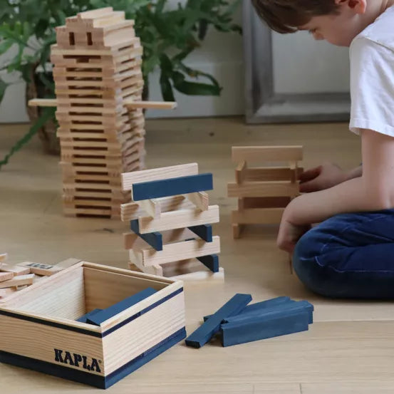 KAPLA 40 Squares (Dark Blue)