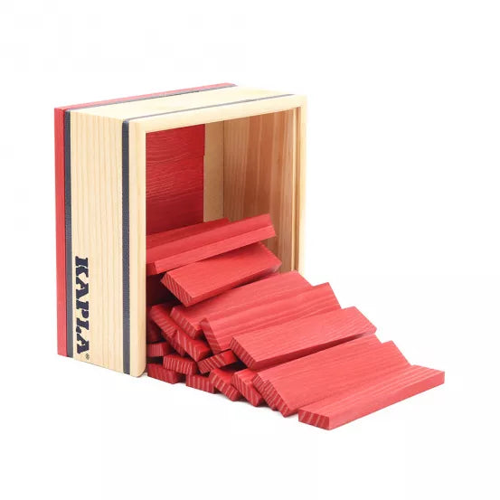 KAPLA 40 Squares (Red)