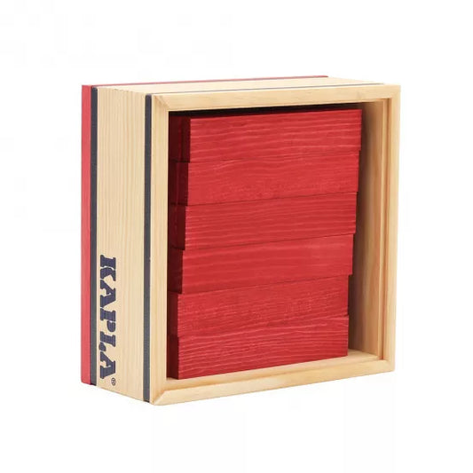 KAPLA 40 Squares (Red)