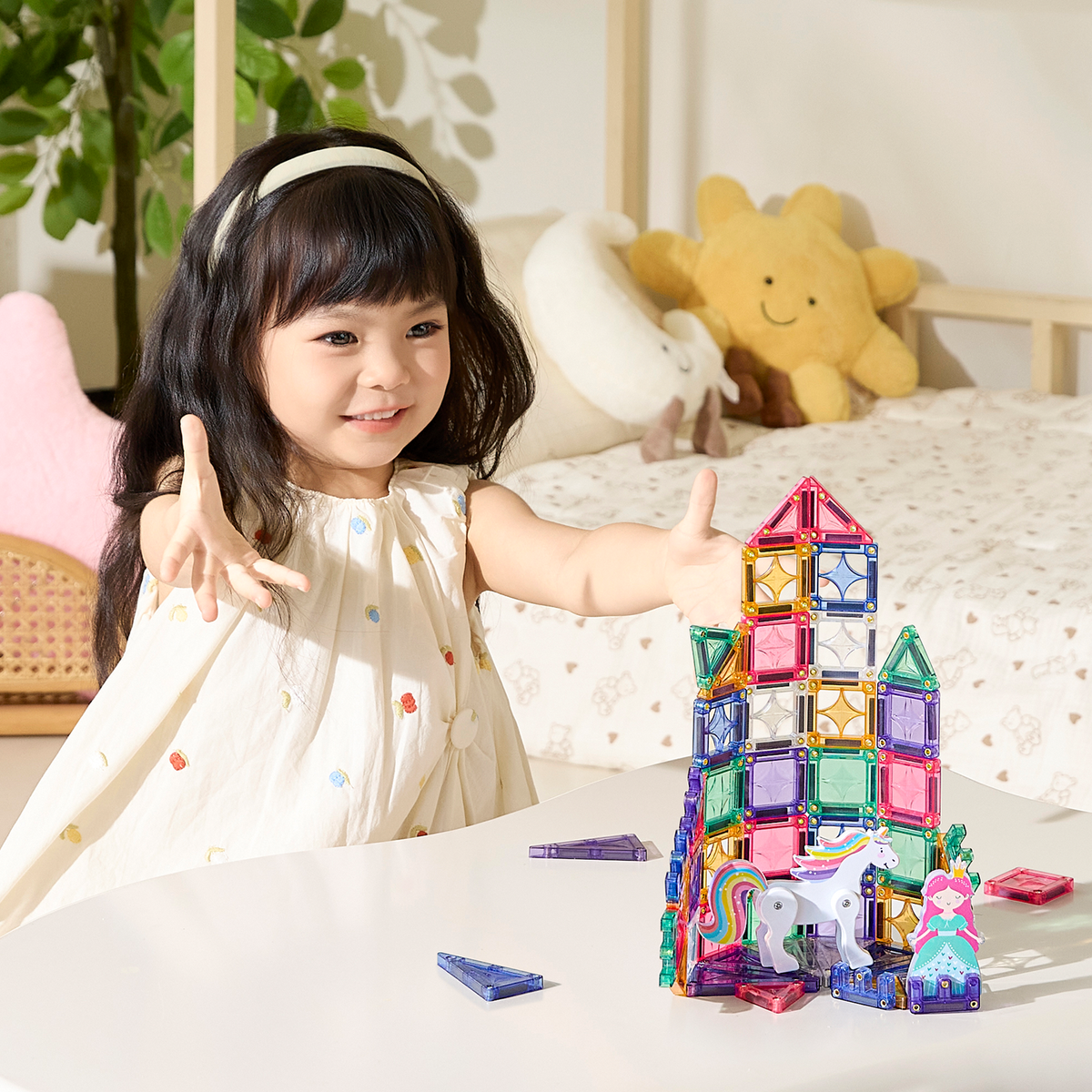 MNTL 小小磁力片｜ 童話城堡 50PCs