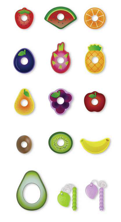 Hape Caterpillar Fruit Feast Set