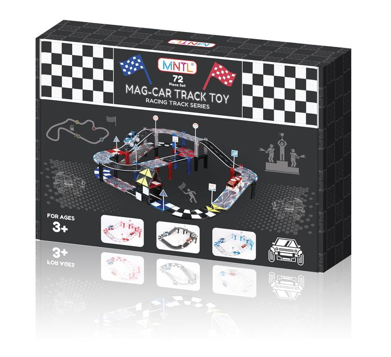 MNTL Mag-Car Track Toy Set 72pcs 磁力片電力軌道車