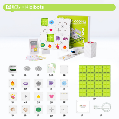 MNTL x Kidibots磁力片程式啟蒙