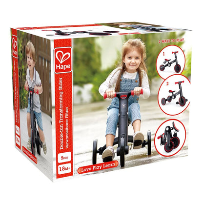 Hape Multifunctional 3-in-1 Balance Bike (Red) | 多功能三合一平衡車 (紅色)