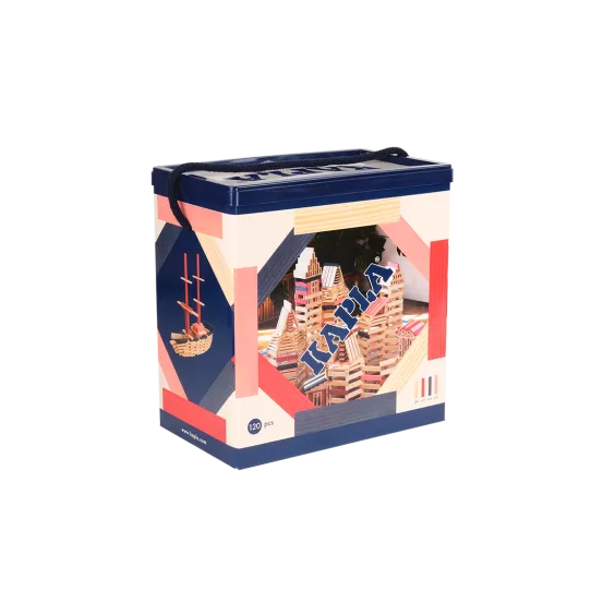 Dapla Box Blue KAPLA Box 120 (Dark Blue, Pink & Red) – Acorn Wonder