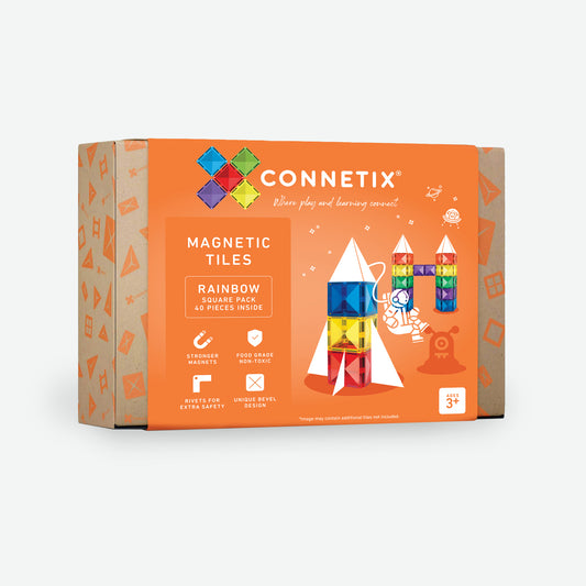 Rainbow Square Pack 40 pc