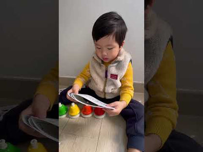 Rainbow Desk Bells Set