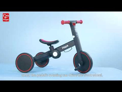 Hape Multifunctional 3-in-1 Balance Bike (Red) | 多功能三合一平衡車 (紅色)